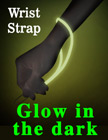Glow In Dark Cell Phone Wrist Straps: Wholesale Cellular Phone Wrist Lanyards LY-604GL/Per-Piece