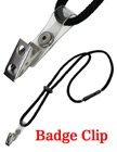 Secured Release Badge Holder Lanyards With Heavy Duty Cords