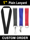 1" Big Event Lanyards For ID Badge Holders LY-406/Per-Piece