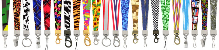 Cool & Stylish Pattern Lanyards With Great Pre-Printed Lanyard Arts