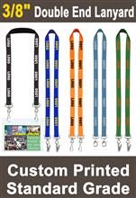 5/8" Full Color Dye Sub Lanyards with Custom Logo Printed