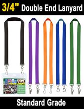3/4" Conference Lanyards with Two Ends LY-405-DA/Per-Piece