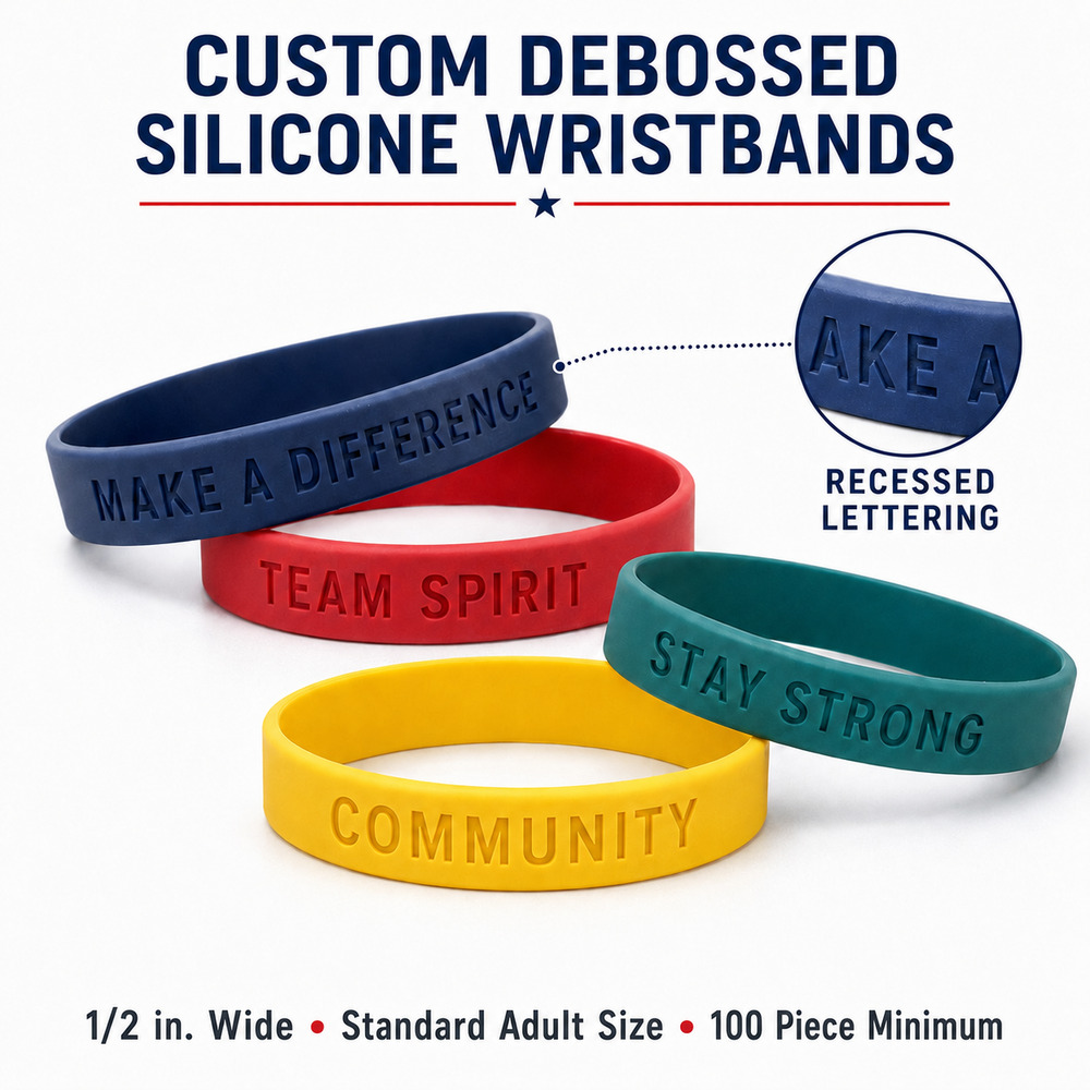 Custom 5/8" Fabric Event Wristbands with Slide Lock