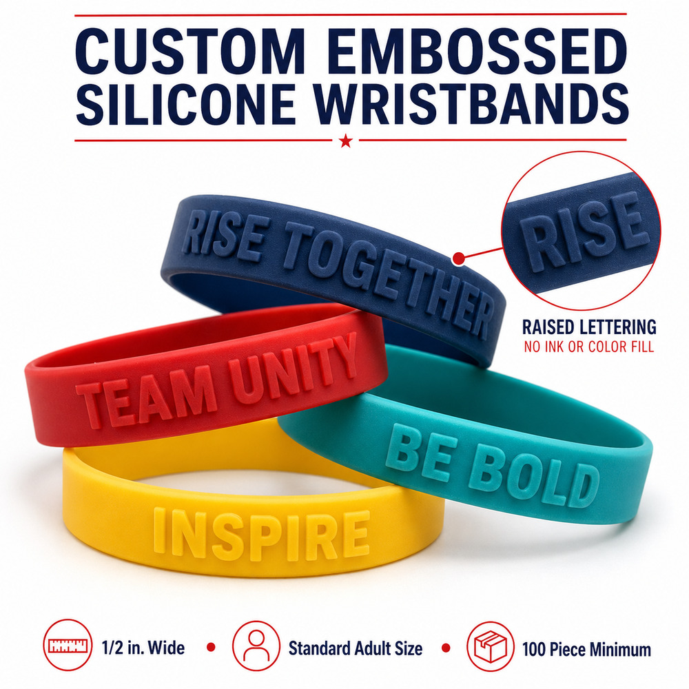 Custom 5/8" Fabric Event Wristbands with Slide Lock