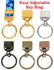Easy Lanyard Keychain Key Ring Connector Hardware Attachments