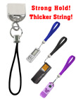 Heavy-Duty Cord Lanyard Attachment/Adaptor (Perfect for Handheld Devices!) EZ-CP-B