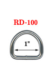 1" Dog Leash D-rings: For Dogs, Pets, Bags, Belts & Straps Making Hardware