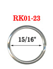 15/16",  23 mm Durable Key Rings: Manufacturer Direct Low Cost RK01-23/Per-Piece