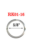Metal Keyrings: 5/8" Metal Split Rings RK01-16/Per-Piece