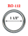 1 1/2" Bag Strap O-Ring: Great For Handbag and Backpack Making RO-112/Per-Piece
