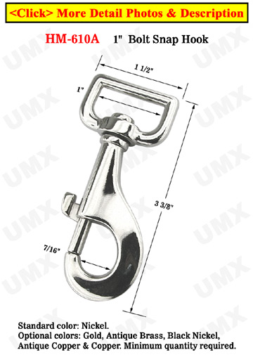 Wholesale heavy duty dog leash snap hook For Hardware And Tools Needs –