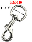 1 1/16" Large Round Rope Head Bolt Hooks: For Round and Flat Rope HM-410/Per-Piece