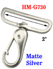 2" Wide Push Latch Fashion Bolt Snap Hooks For Flat Straps HM-G730/Per-Piece
