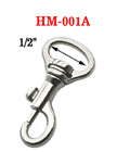 1/2" Small Bolt Snaps: For Small Round Cords or Flat Straps HM-001A/Per-Piece