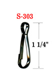 Small Order: Medium Size Spring Hooks: 1 1/4" S-303/Per-Piece