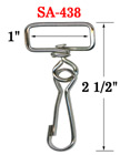 Large Swivel Hooks: For 1" Wide Straps SA-438/Per-Piece