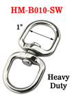 Large Size Swivel Double Rings: With 1" Big Eye-Rings HM-B010-SW/Per-Piece