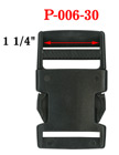 1 1/4" Plastic Side Release Buckles: Most Popular For Backpack Straps P-006-30/Per-Piece