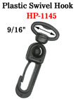 9/16" Oval Head Flat Strap Swingable Plastic Hooks: For Flat Cords HP-1145/Per-Piece