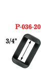 3/4" Small Regualr Plastic Rectangular Rings P-036-20/Per-Piece