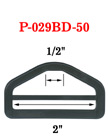 2" Jumbo Size Double Bars Heavy Duty Plastic Wide Hexagon Rings P-029BD-50/Per-Piece