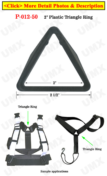 Ti Triangle D-Ring  Light Weight & Heavy-Duty for DIYs