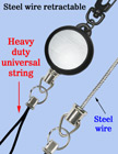 Heavy Duty Cable Wire Retractable Reels With Heavy Duty Universal Fasteners RT-03S-CP-B/Per-Piece