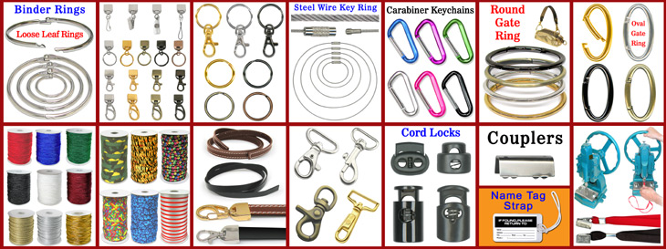 Lanyard Making Hardware Accessory and Tool Supply